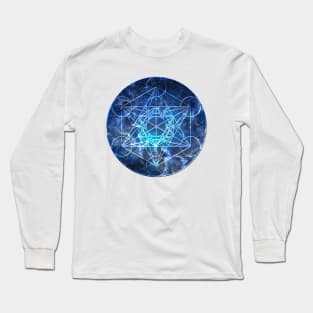 Metatron Cube Long Sleeve T-Shirt